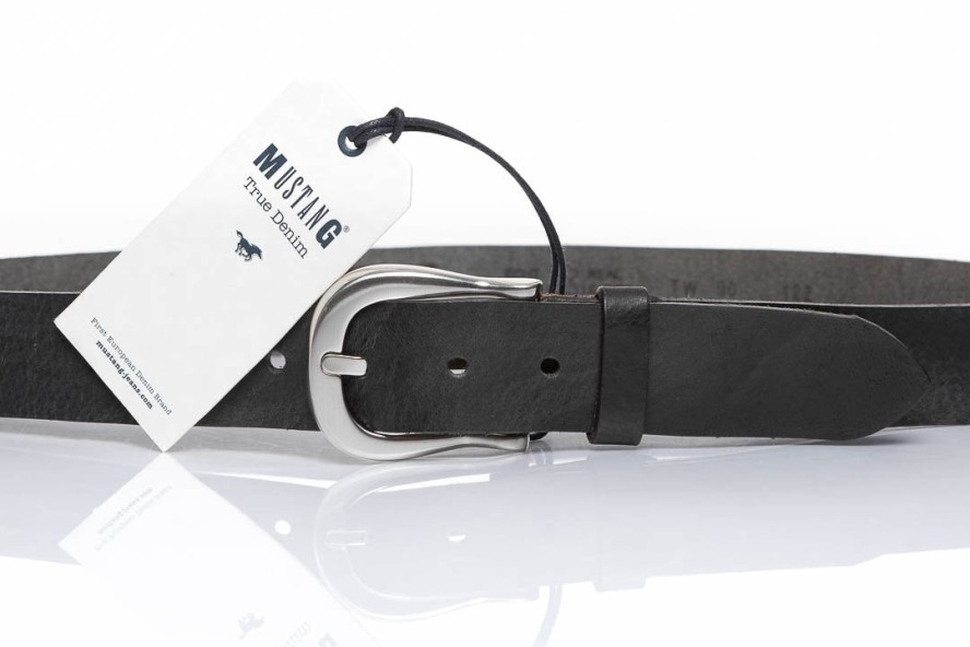 MUSTANG PASEK SKÓRZANY SOPO-MUS122 790 35 mm Ledergürtel (RO2337B)