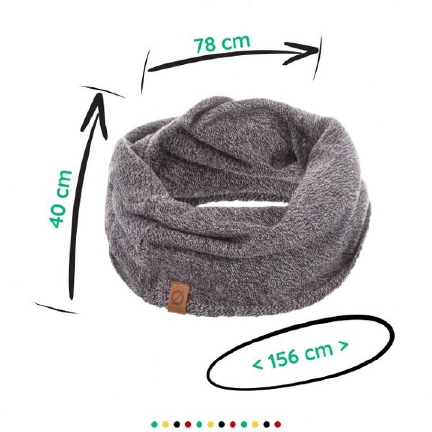 Męski zimowy komin Brødrene k3 j. szary 9921