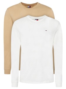 Tommy Jeans Komplet longsleeve DM0DM22148 Kolorowy Slim Fit