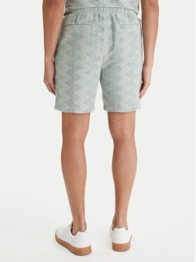 Guess Szorty materiałowe M6GD29 K3237 Zielony Regular Fit