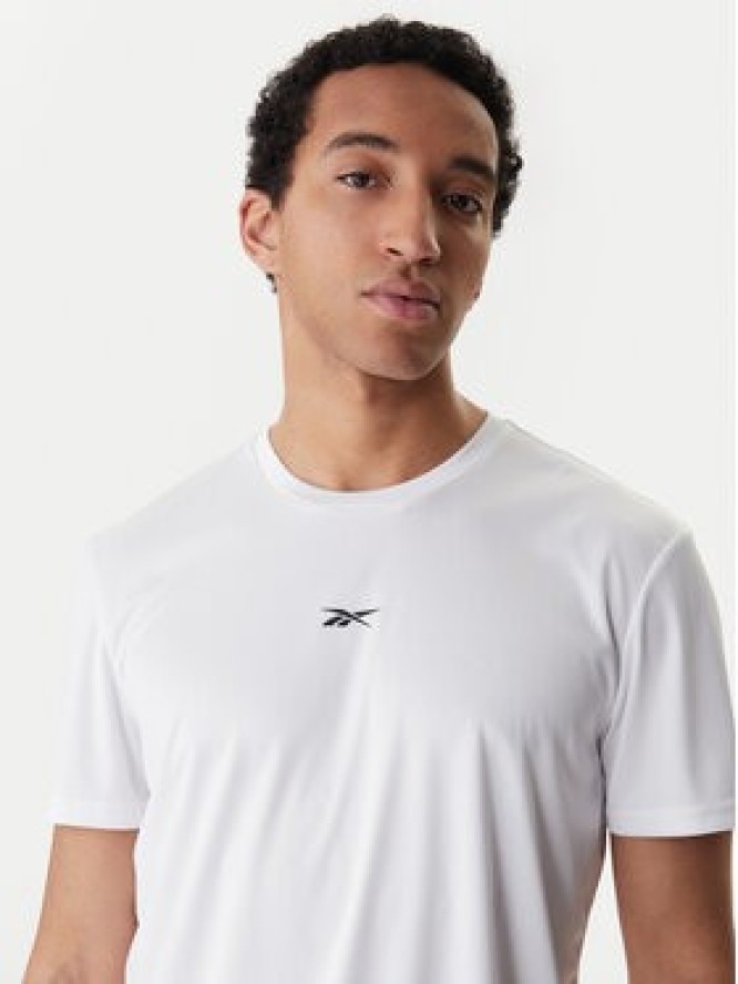 Reebok T-Shirt RK25602CCM Biały Regular Fit