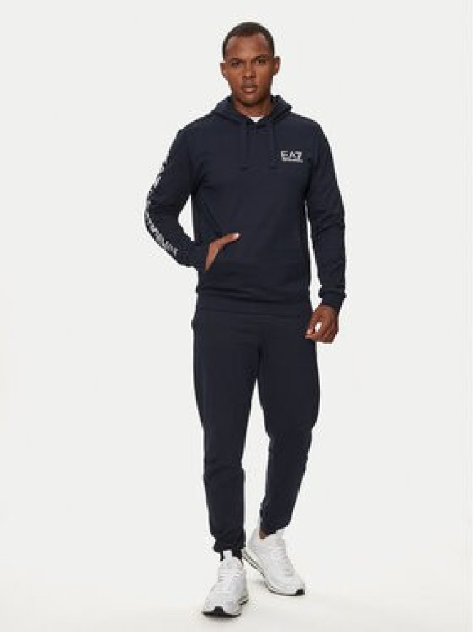 EA7 Emporio Armani Bluza 7M000569 AF13512 MB149 Granatowy Regular Fit