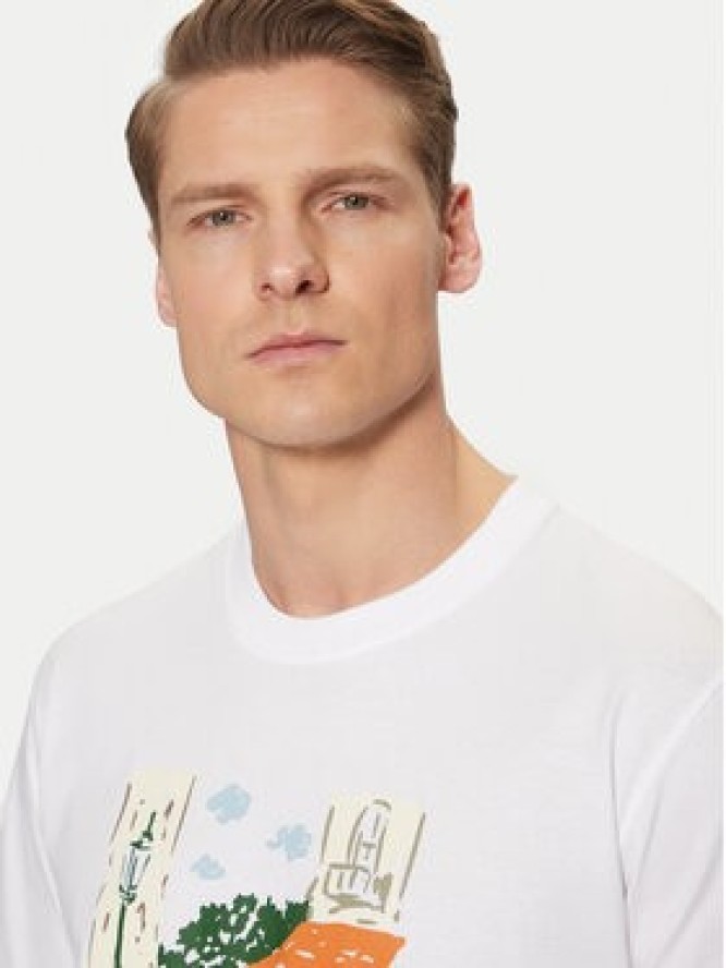 Jack & Jones T-Shirt Machester 12273549 Biały Relaxed Fit