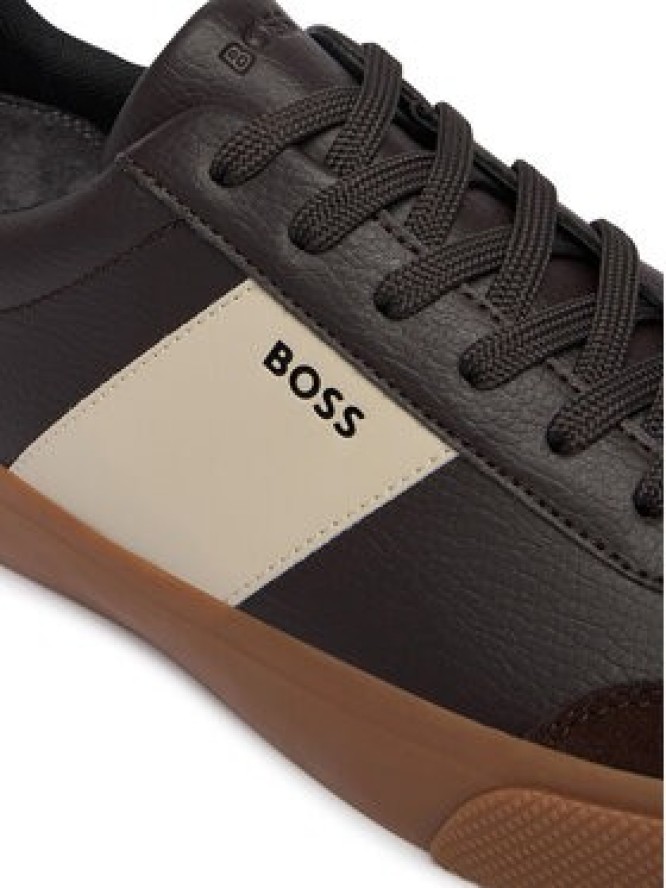 BOSS Sneakersy Aiden 50557852 Brązowy