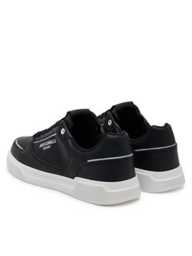 Just Cavalli Sneakersy 78QA3SB2 ZPA91 Czarny