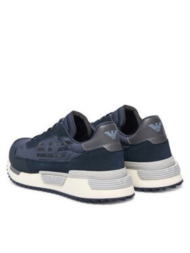 EA7 Emporio Armani Sneakersy 7X000874 AF28089 MB784 Granatowy