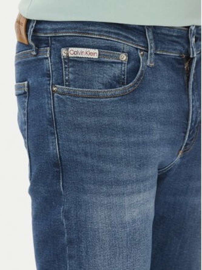 Calvin Klein Jeans Jeansy J30J327161 Niebieski Skinny Fit