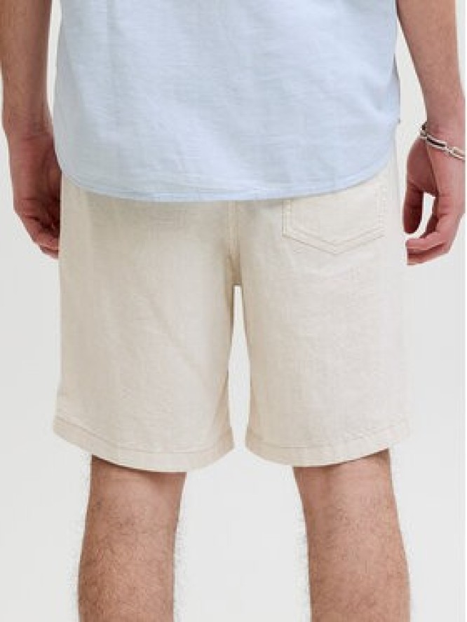 Jack & Jones Szorty materiałowe Jaiden 12293768 Beżowy Relaxed Fit