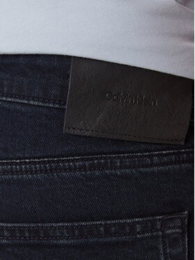 Calvin Klein Jeansy LV04RF930G Czarny Slim Taper Fit