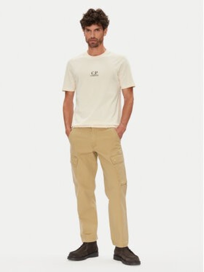 C.P. Company T-Shirt 19CMTS106A006586W Zielony Regular Fit