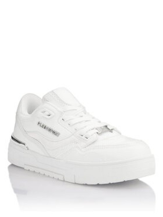 Plein Sport Sneakersy SAFS USC0845 STE003N Biały