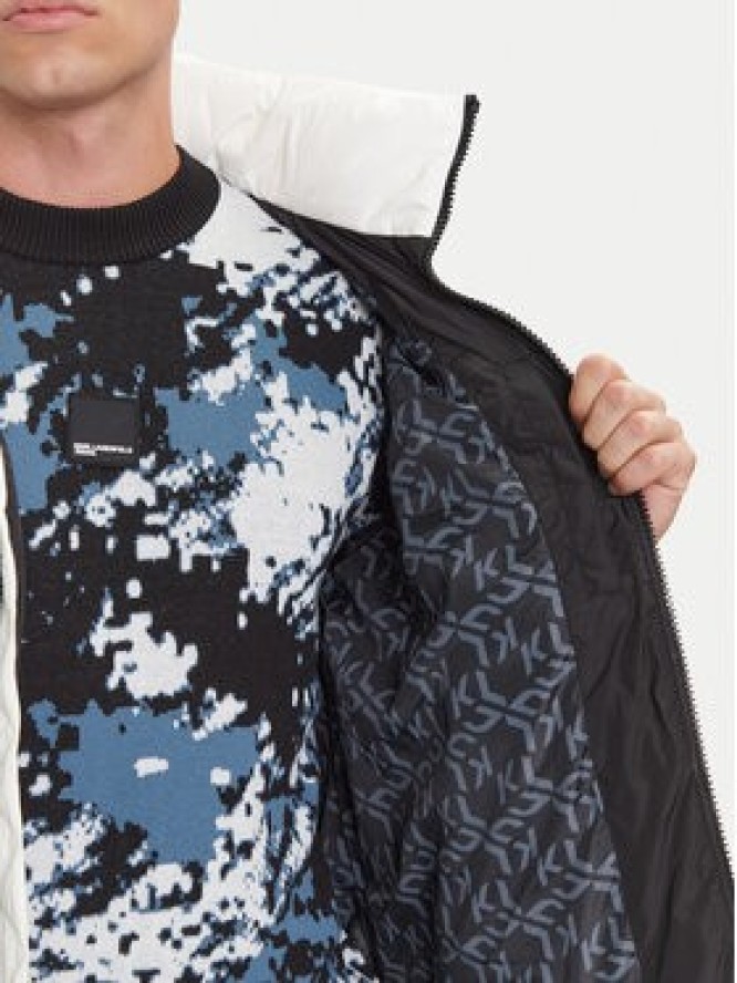 Karl Lagerfeld Jeans Kurtka zimowa A3M15034 Czarny Regular Fit