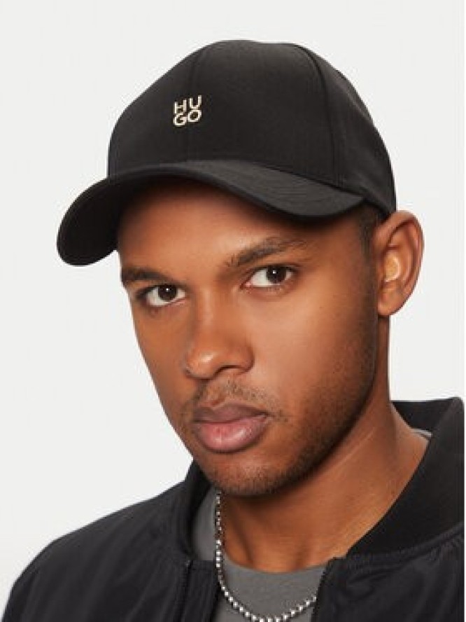 HUGO Czapka z daszkiem 50533427 Czarny