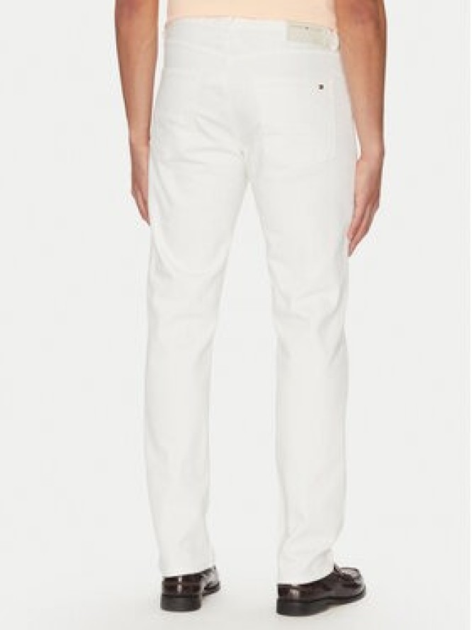 Tommy Hilfiger Jeansy Denton MW0MW38812 Biały Straight Fit