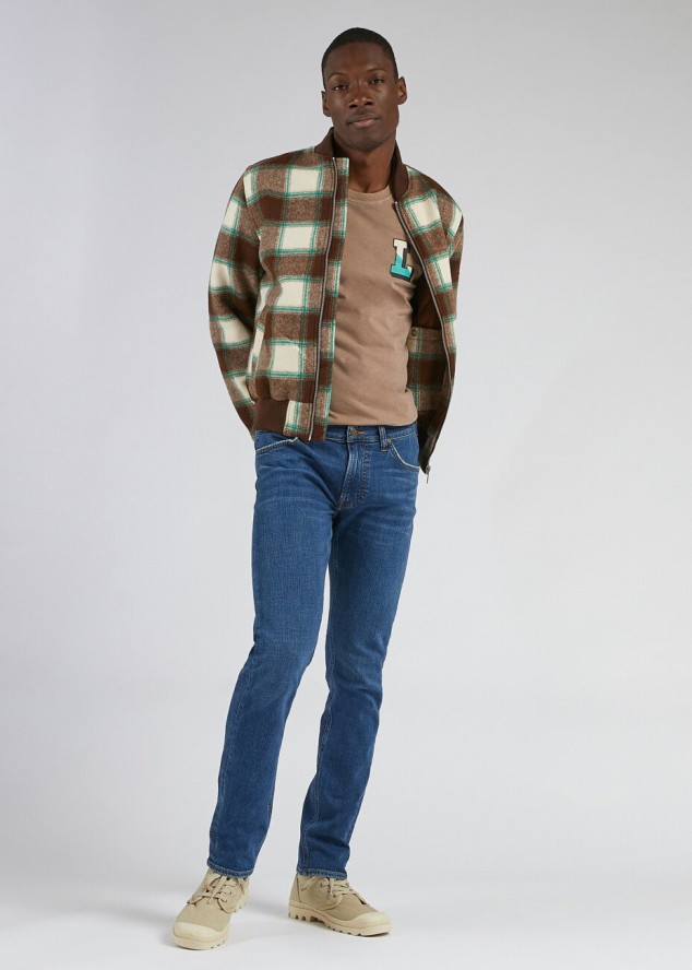 LEE DAREN ZIP FLY MĘSKIE SPODNIE JEANSOWE MID WORN KAHUNA L707NLC07 112328504