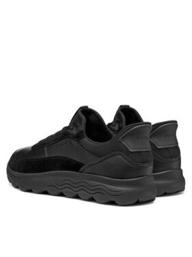 Geox Sneakersy U Spherica Plus U56MPA 08522 C9999 Czarny