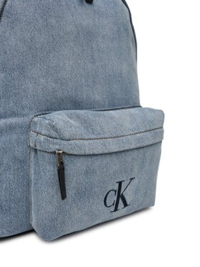 Calvin Klein Plecak Denim Backpack 40 LV04G3138G Błękitny