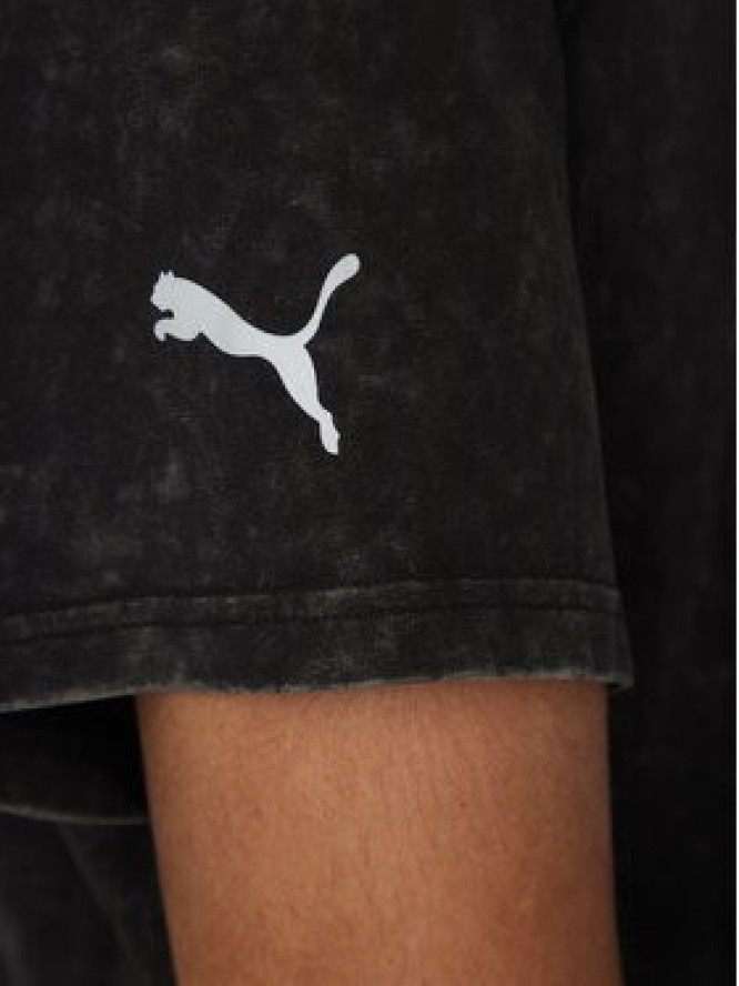 Puma T-Shirt Dylan Exhibit 630475 Czarny Regular Fit