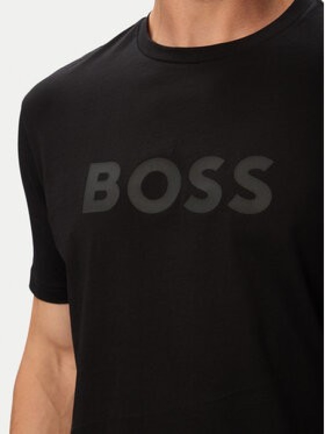BOSS T-Shirt Logo 50566504 Czarny Regular Fit