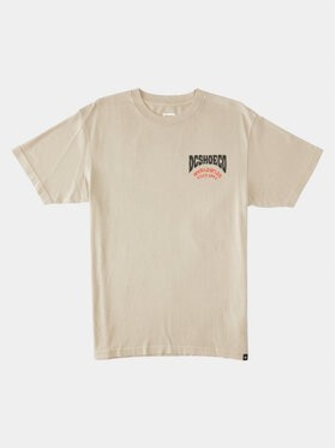 DC Shoes T-Shirt Defiant Tees ADYZT05309 Beżowy Regular Fit