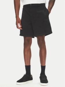 BOSS Szorty materiałowe C-Karlos 50540597 Czarny Regular Fit
