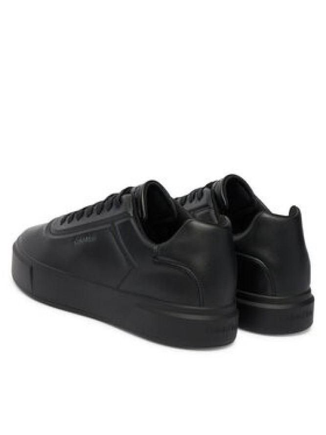 Calvin Klein Sneakersy Basket Cups Oxf Lup Hf Lth YM0YM01452 Czarny