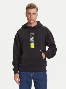 Karl Lagerfeld Jeans Bluza A3M20031 Czarny Relaxed Fit