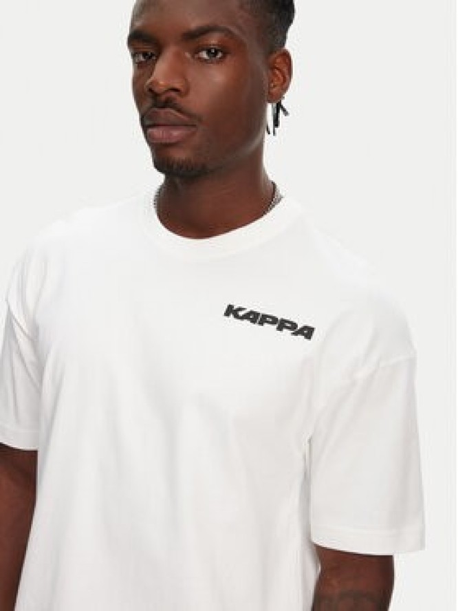 Kappa T-Shirt Nyle 351S5GW Biały Regular Fit