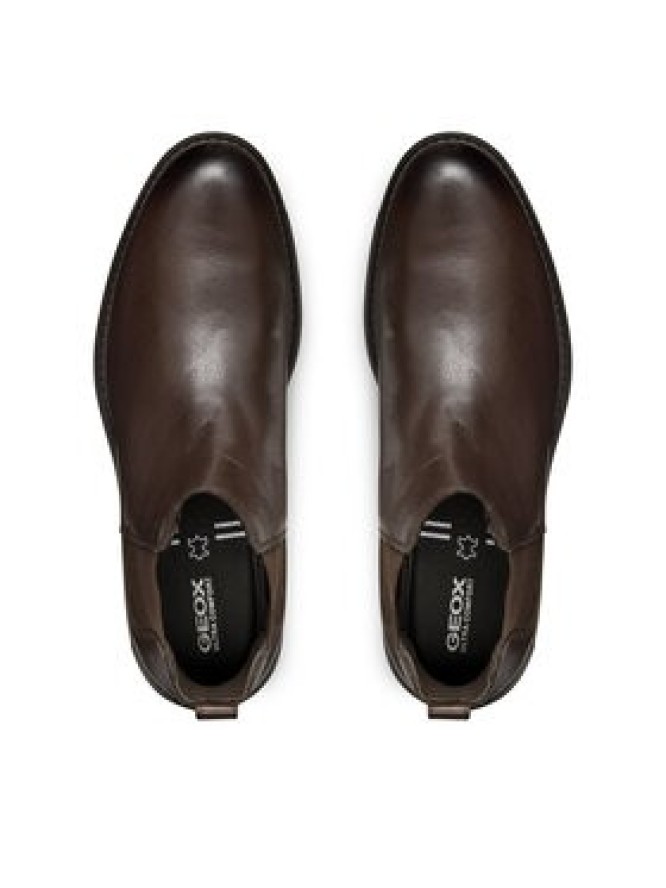 Geox Sztyblety U567KA 00039 C6009 Brązowy
