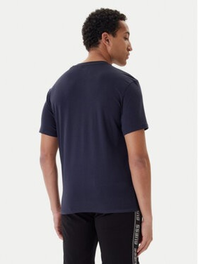 Guess T-Shirt Z2YI12 JR06K Granatowy Regular Fit