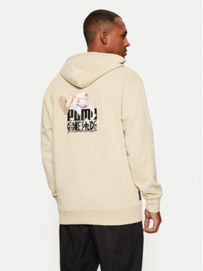 Puma Bluza One Piece 624666 Beżowy Regular Fit