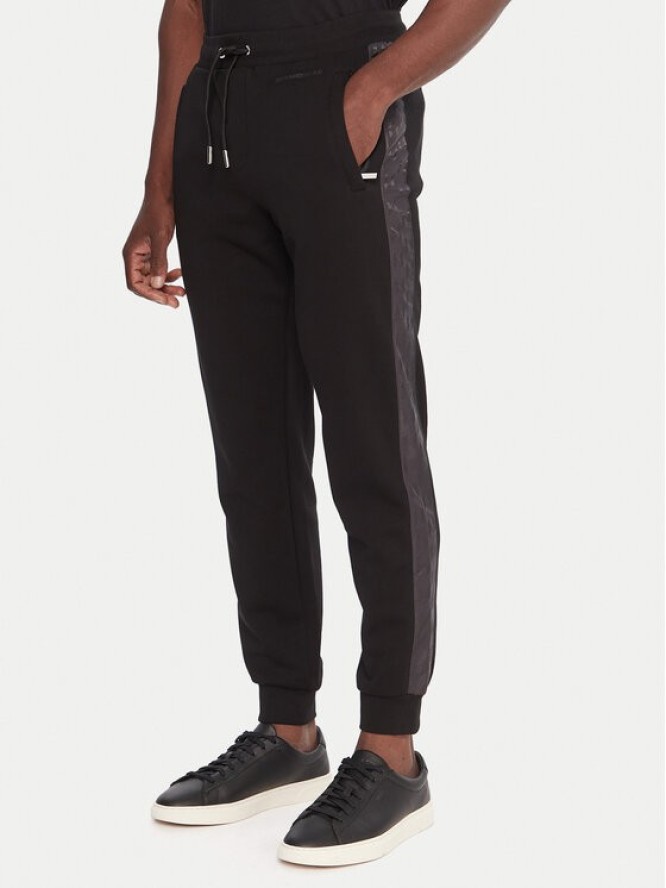 KARL LAGERFELD Spodnie dresowe 705036 554910 Czarny Slim Fit