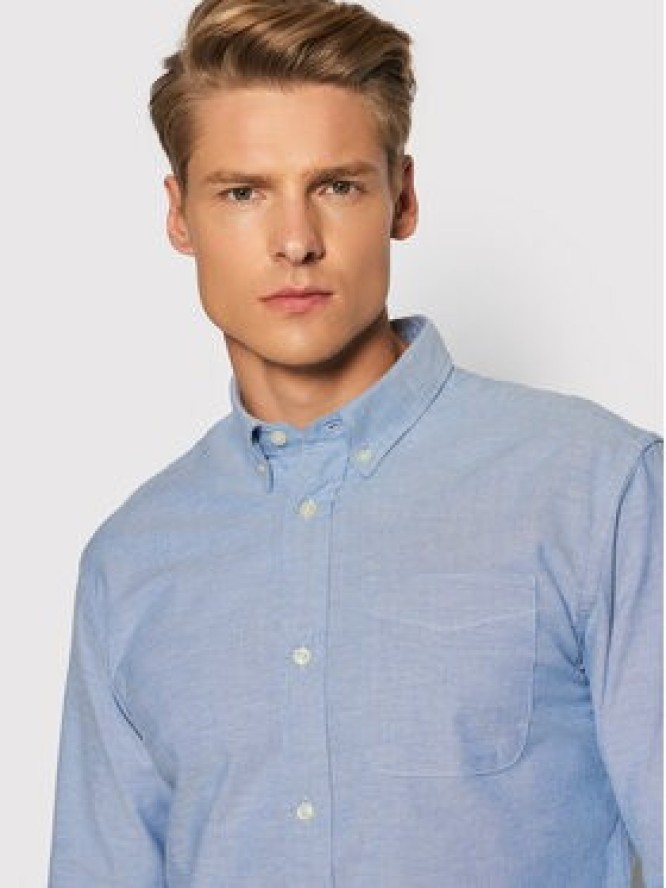 Jack & Jones Koszula Brook Oxford 12192150 Niebieski Slim Fit