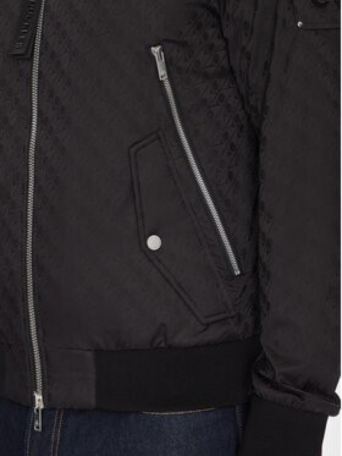 Moose Knuckles Kurtka bomber Courville M14MB003H Czarny Regular Fit