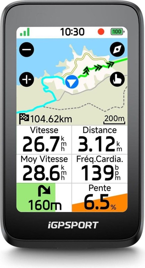 Licznik rowerowy GPS iGPSPORT BiNavi Air