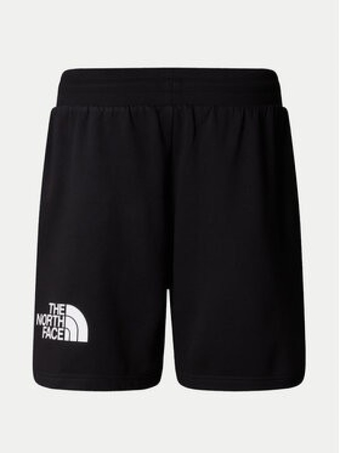 The North Face Szorty sportowe Easy NF0A8C2S Czarny Regular Fit