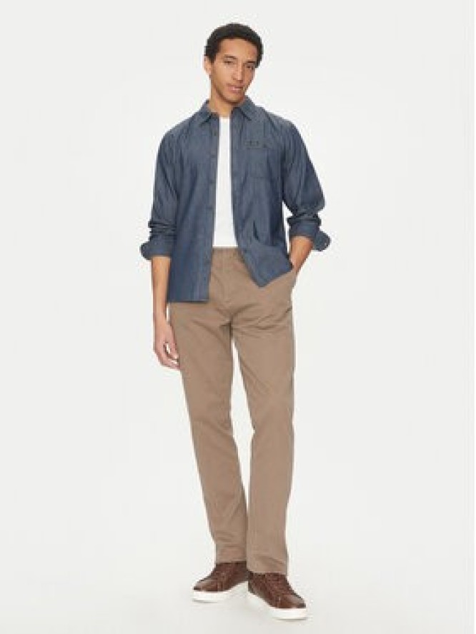 Guess Koszula jeansowa M5GH13 D5NN0 Granatowy Regular Fit