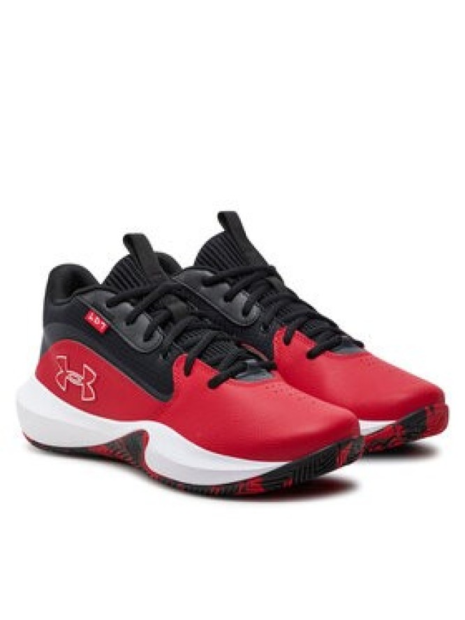 Under Armour Buty do koszykówki Ua Lockdown 7 3028512-600 Czerwony
