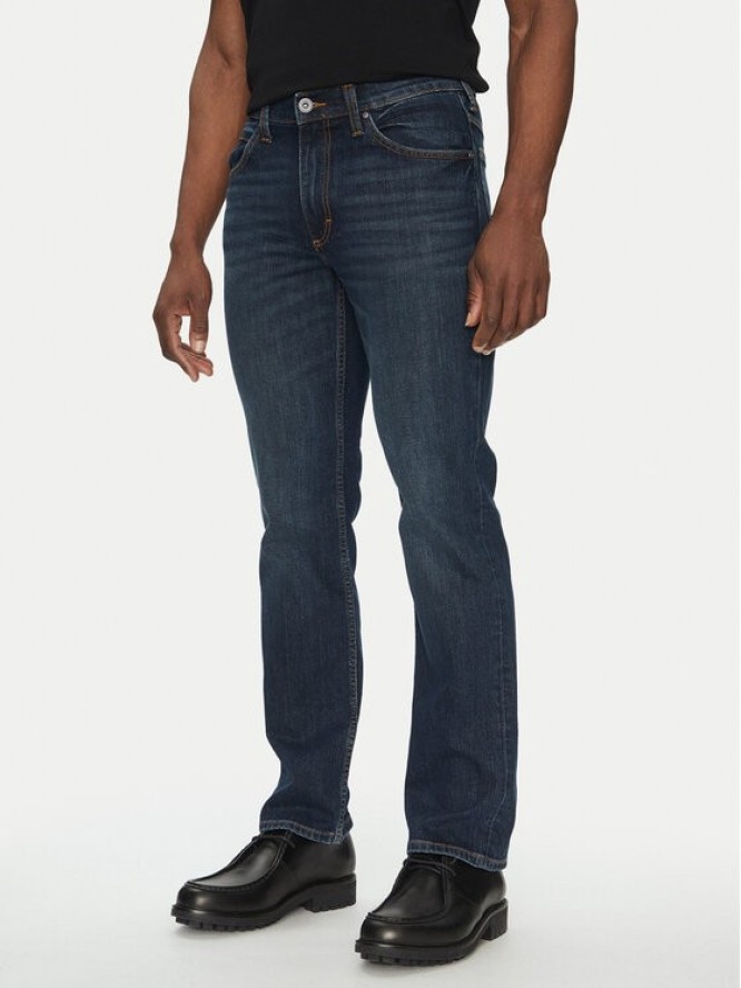 Mustang Jeansy Tramper 1013717 Granatowy Straight Leg