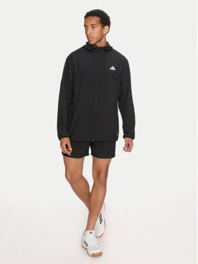 adidas Kurtka do biegania Run It IL7230 Czarny Regular Fit
