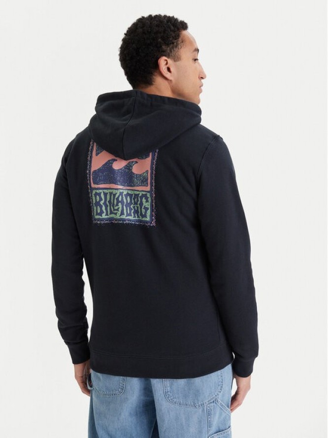 Billabong Bluza Stamp EBYSF00186 Czarny Regular Fit