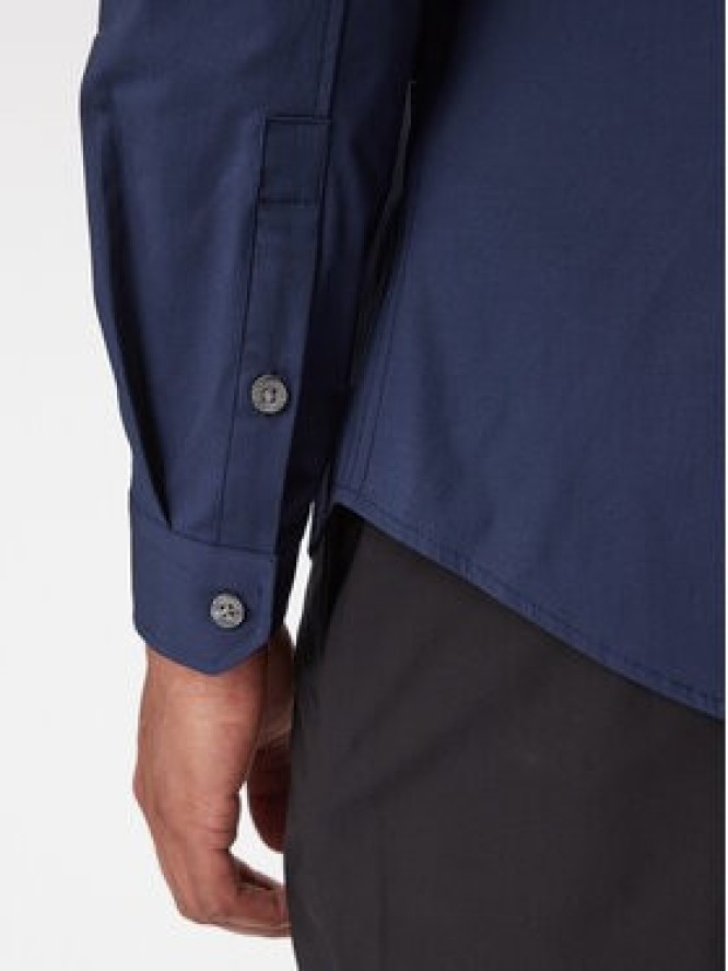 Tommy Jeans Koszula DM0DM04405 Granatowy Slim Fit