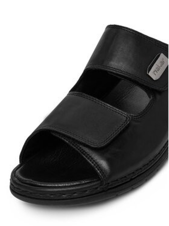 Rieker Klapki 25590-00 Czarny