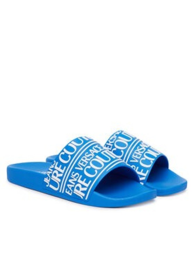 Versace Jeans Couture Klapki 80YA3SQ1 71352 214 Granatowy