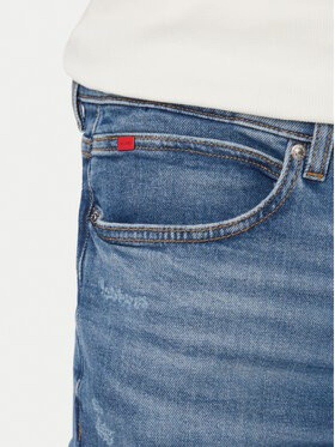 HUGO Jeansy Hugo 734 50556046 Niebieski Extra Slim Fit
