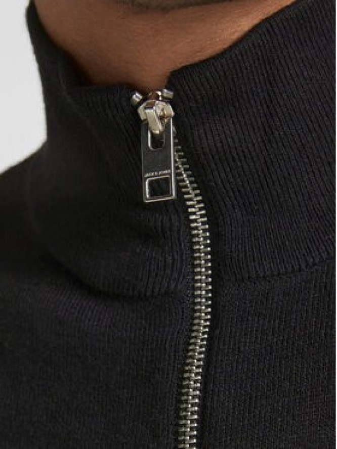 Jack & Jones Sweter Emil 12189339 Czarny Regular Fit