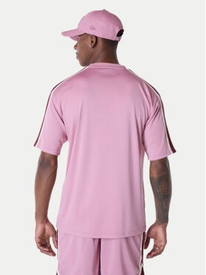 New Era T-Shirt New York Yankees MLB Floral 60596338 Różowy Regular Fit