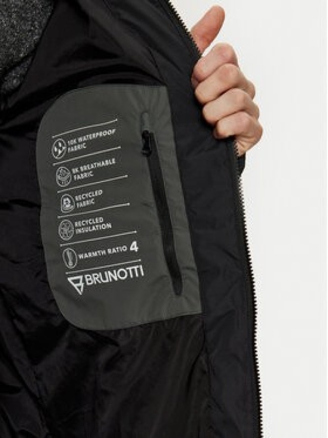 Brunotti Kurtka zimowa Bigmain 2421180003 Czarny Regular Fit