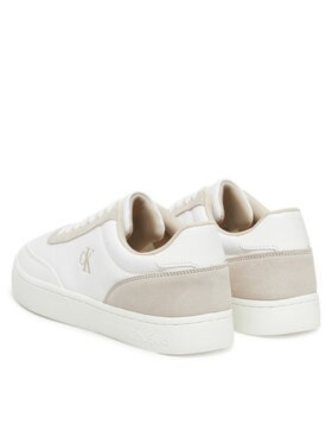 Calvin Klein Jeans Sneakersy Classic Cupsole Mg Canvas YM0YM01218 Biały