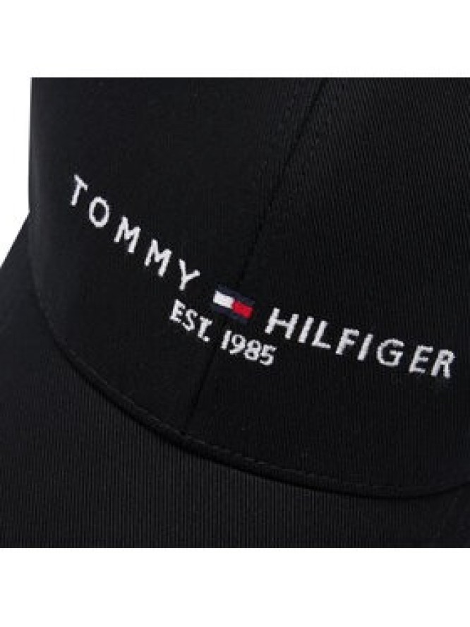 Tommy Hilfiger Czapka z daszkiem Th Established Cap AM0AM07352 Czarny